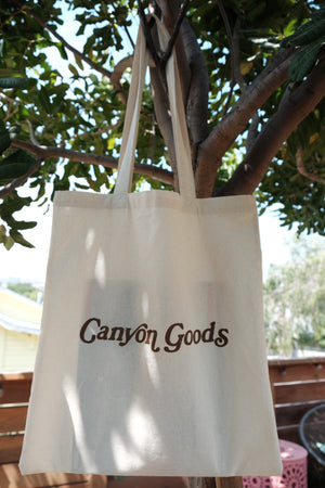 Canyon Goods canvas tote