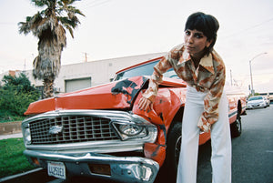 PLAYBOY 60's Vargas Pinup Girls Long Collar Polyester – Canyon Goods